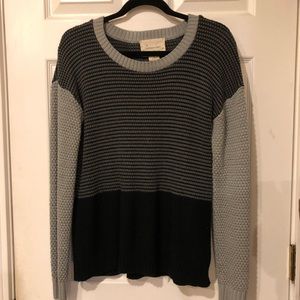Color block sweater
